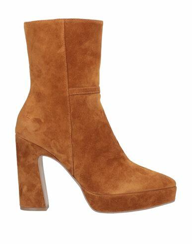 Bruno Premi Woman Ankle boots Camel Soft Leather Cover