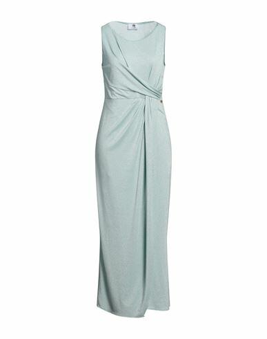 Gai Mattiolo Woman Maxi dress Light green Viscose, Polyester, Polyamide, Elastane Cover