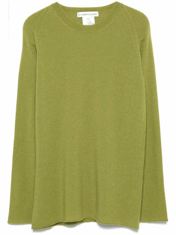 Lamberto Losani cashmere sweater - Green Cover