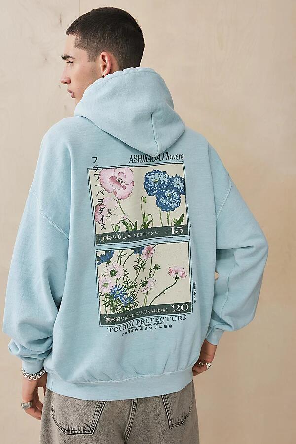 Urban Outfitters UO Blue Ashikaga Hoodie Sweatshirt in Blue Cover