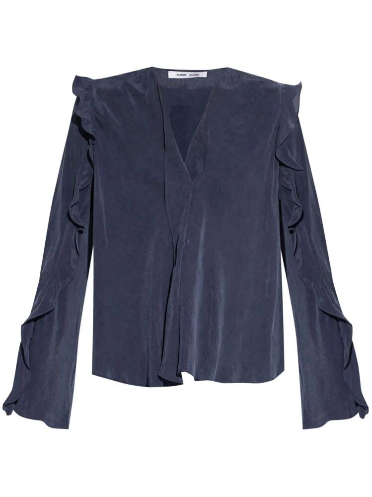 SAMSOE SAMSOE Sarosa blouse - Blue Cover