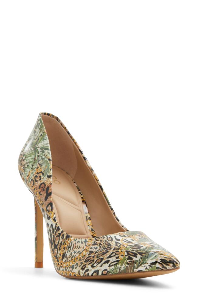 ALDO Stessy Pump in Brown Multi Cover