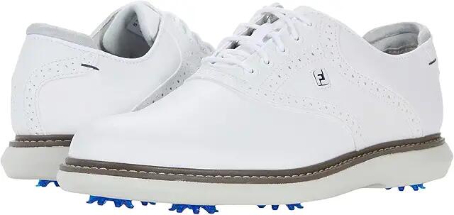 FootJoy Traditions Golf Shoes (White) Men's Shoes Cover