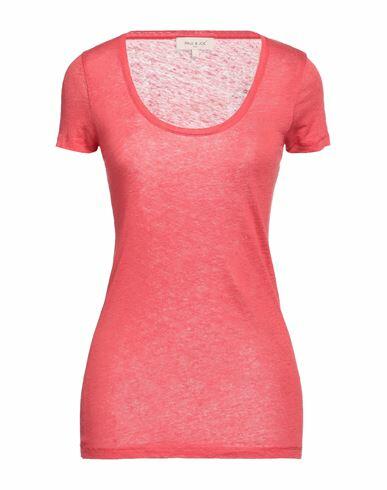 Paul & Joe Woman T-shirt Coral Linen Cover