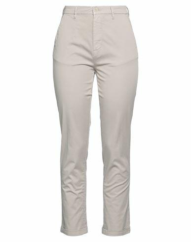 Pence Woman Pants Beige Cotton, Elastane Cover