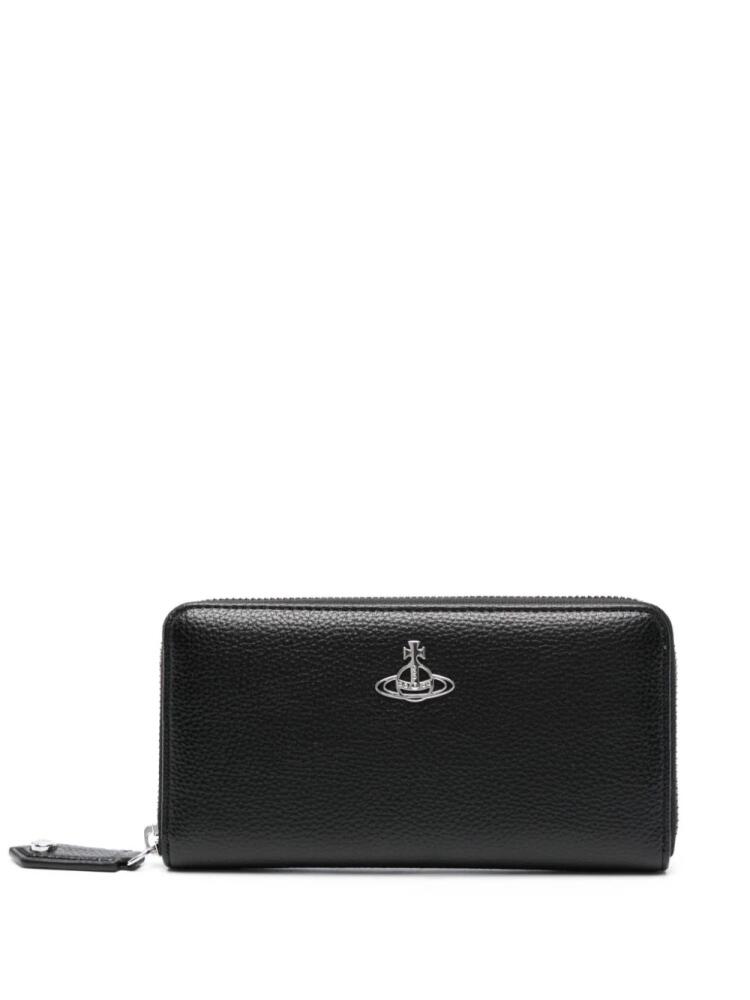 Vivienne Westwood Orb-plaque wallet - Black Cover