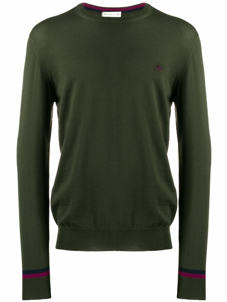 ETRO crew neck jumper - Green Cover