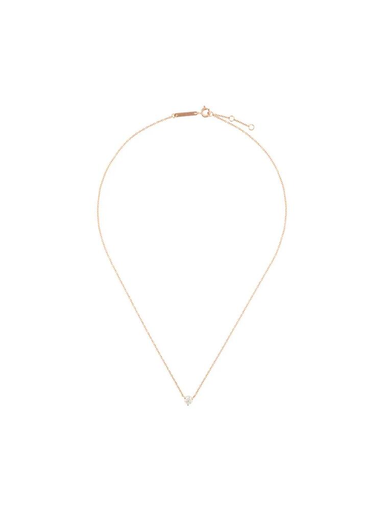 Delfina Delettrez Dots Solitaire diamond necklace - Metallic Cover