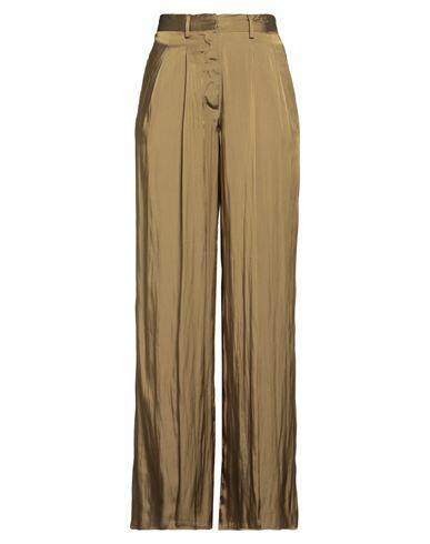 Nude Woman Pants Military green Polyester Cover