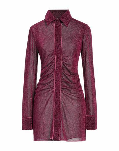 Oséree Woman Mini dress Fuchsia Polyamide, Metal Cover