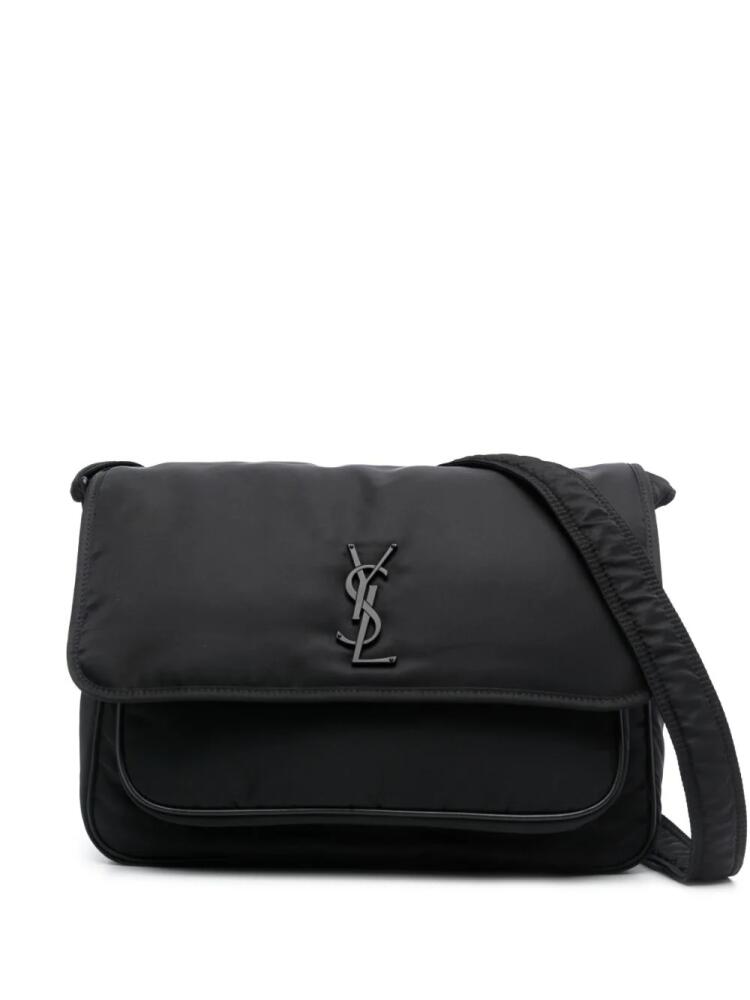 Saint Laurent Niki YSL-plaque messenger bag - Black Cover