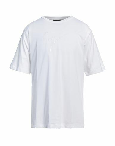 Giuseppe Zanotti Man T-shirt White Cotton, Polyamide Cover