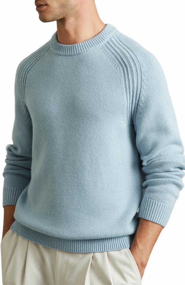 Reiss Cloud Wool Blend Sweater in Soft Blue Cover