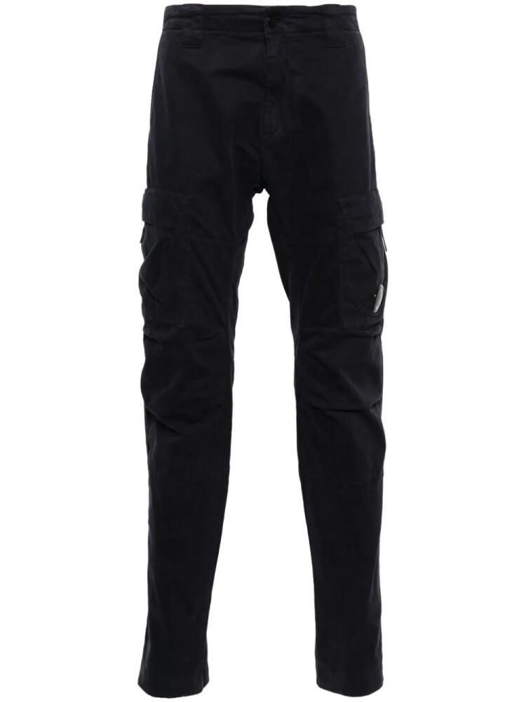 C.P. Company Lens-embellished cargo pants - Blue Cover