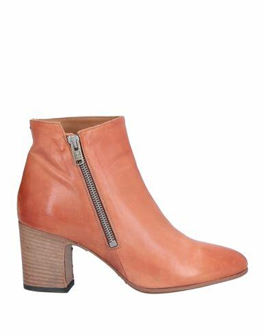 Pantanetti Woman Ankle boots Salmon pink Leather Cover