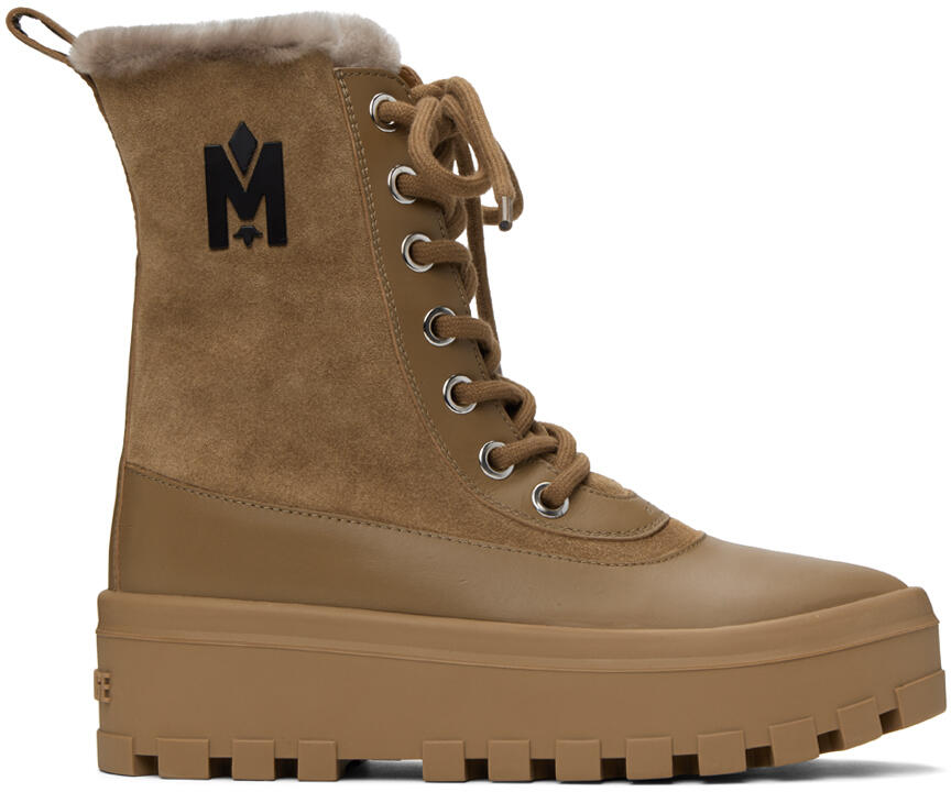 MACKAGE Tan Hero Boots Cover