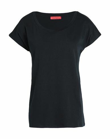 Max & co. Maldive1 Woman T-shirt Black Cotton Cover