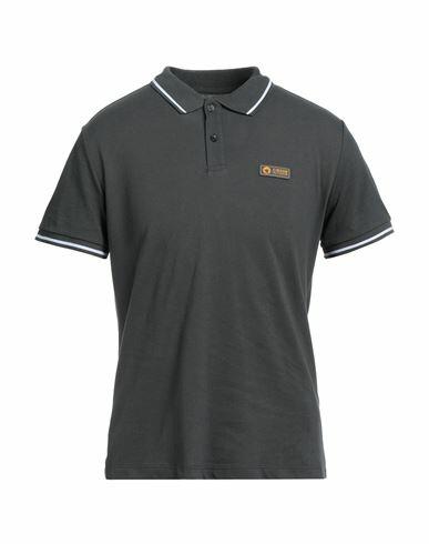 Ciesse Piumini Man Polo shirt Grey Cotton Cover