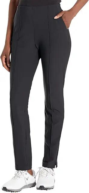 adidas Golf Pin Tuck Pull-On Pants (Black) Women's Clothing Cover