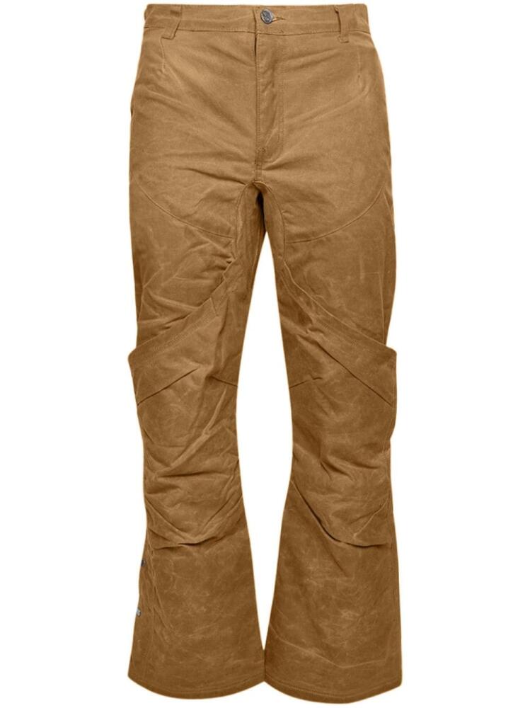 RRR123 Prayer wax-coated jeans - Neutrals Cover