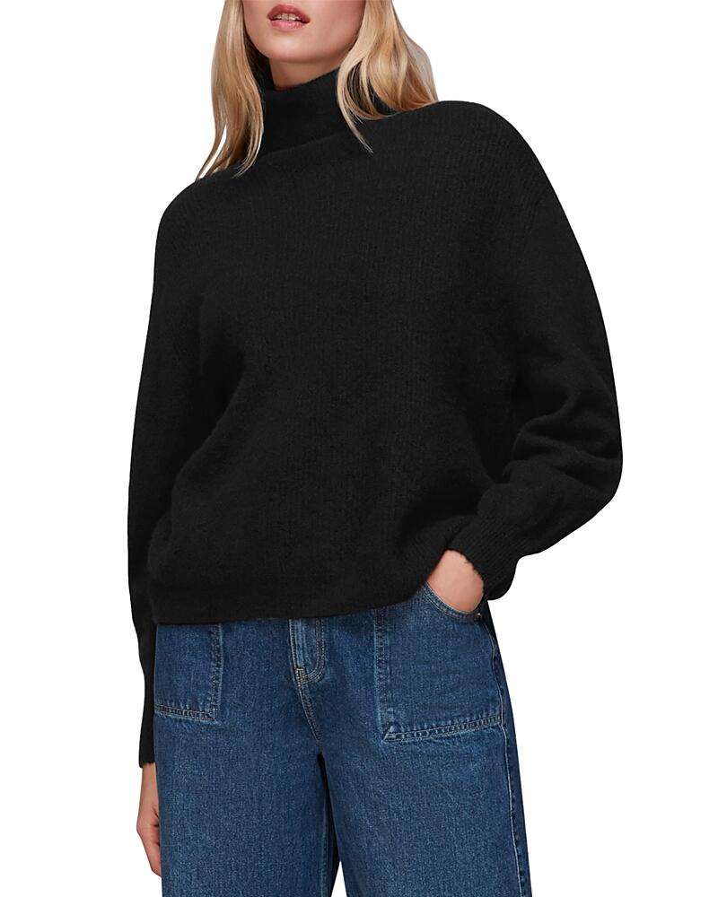 Whistles Ribbed Turtleneck Sweater Cover