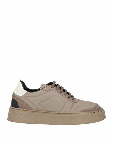 Oa Non-fashion Woman Sneakers Khaki Calfskin Cover