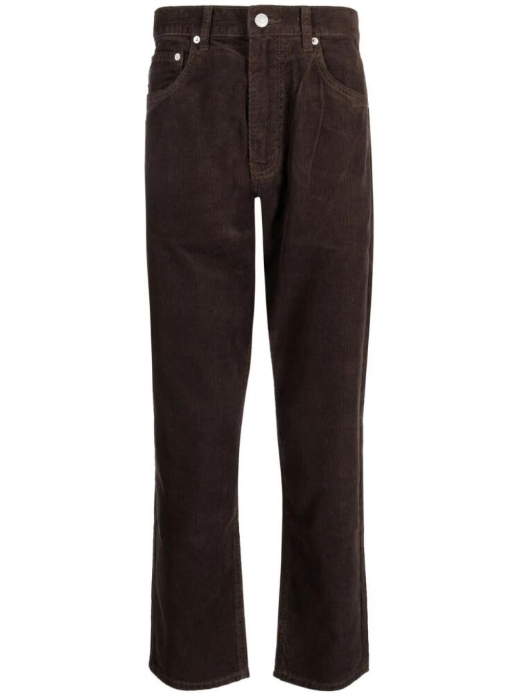 CHOCOOLATE straight-leg corduroy trousers - Brown Cover