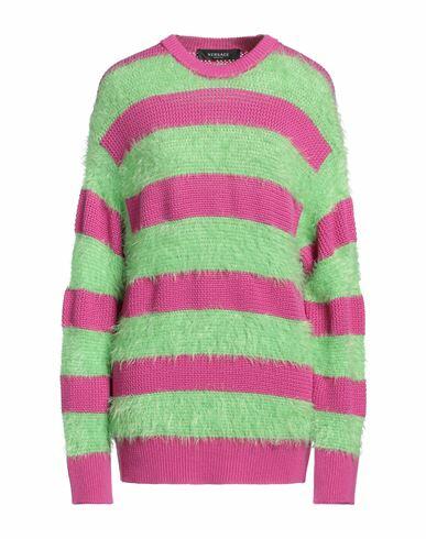 Versace Woman Sweater Fuchsia Wool, Polyamide Cover