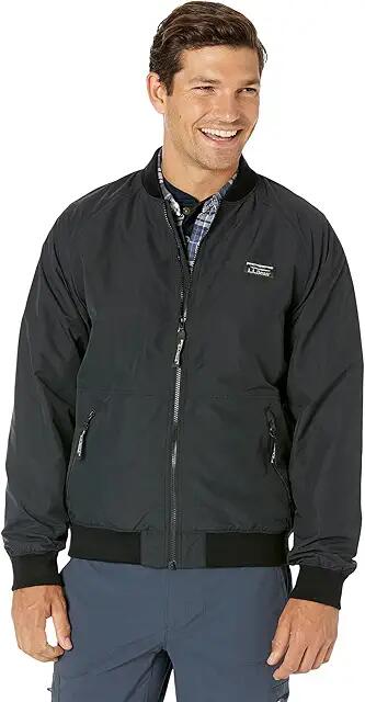 L.L.Bean 3 Season Bomber Jacket Regular (Black) Men's Clothing Cover