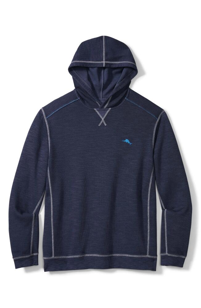 Tommy Bahama Men's Tobago Bay Hoodie in Ocean Deep Cover