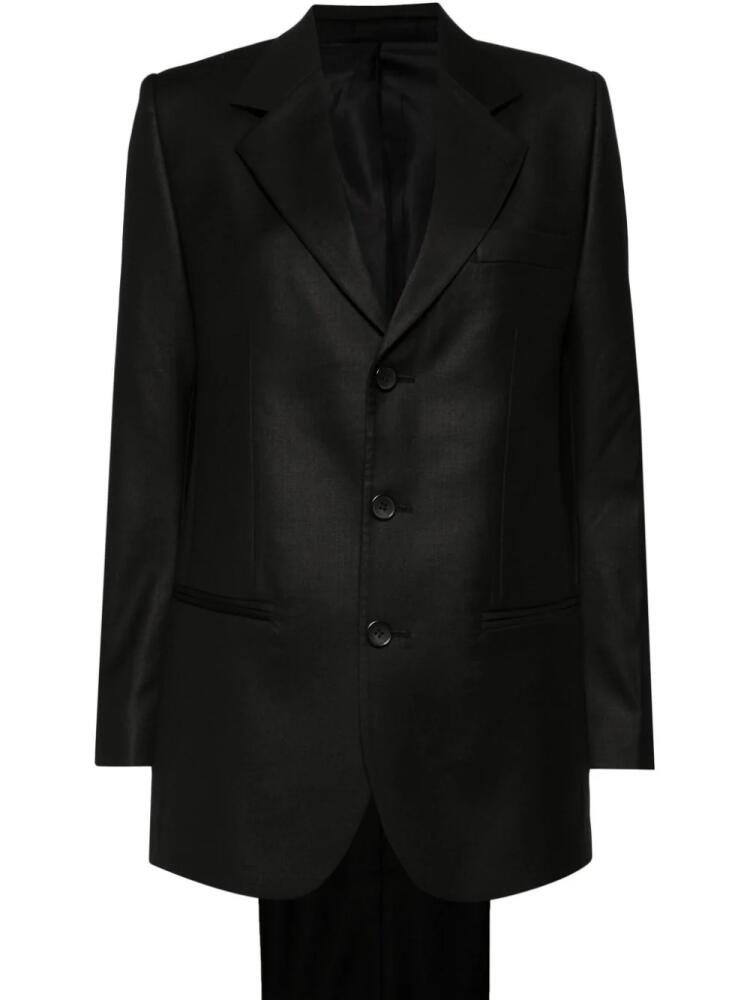 BETTTER single-breasted straight suit - Black Cover