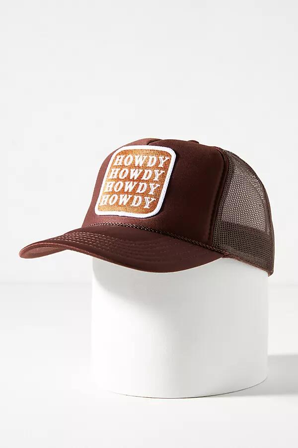 Friday Feelin Howdy Trucker Hat Cover