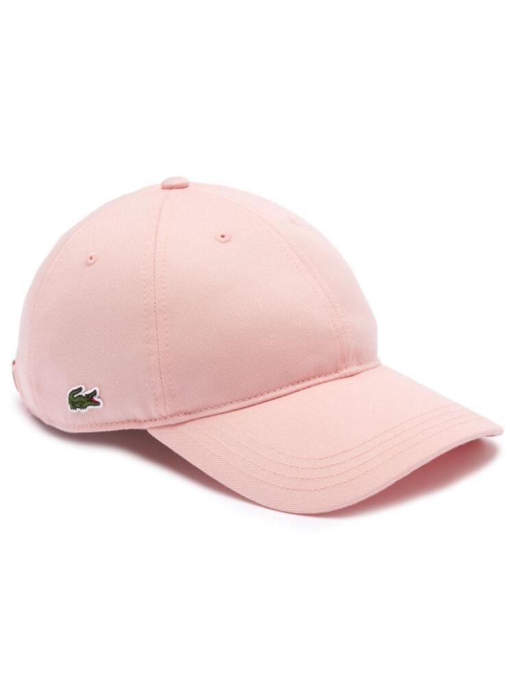 Lacoste cotton baseball cap - Neutrals Cover