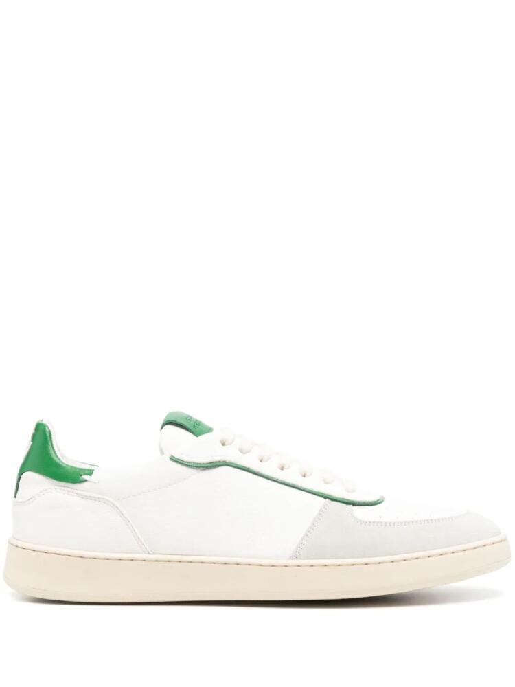 Stuart Weitzman Derby leather sneakers - White Cover