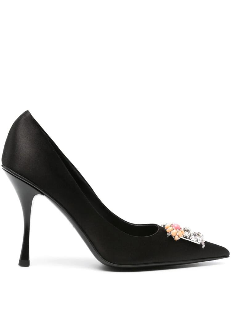 DSQUARED2 Escarpin 110mm embellished pumps - Black Cover