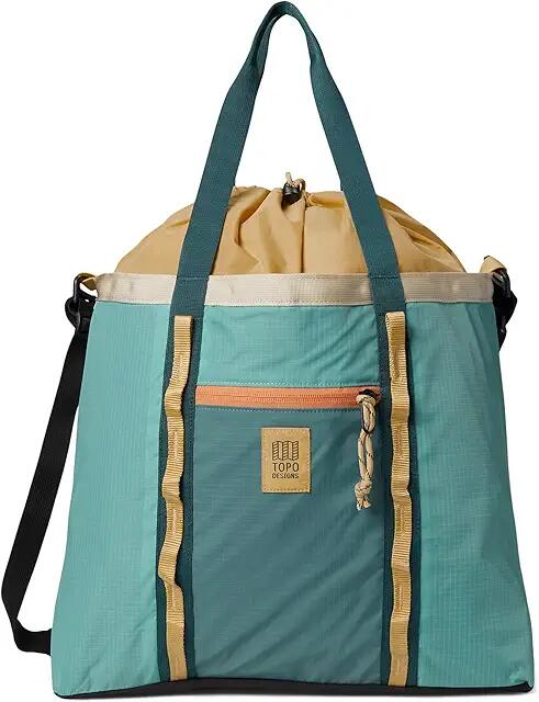 Topo Designs Mountain Utility Tote (Geode Green/Sea Pine) Bags Cover