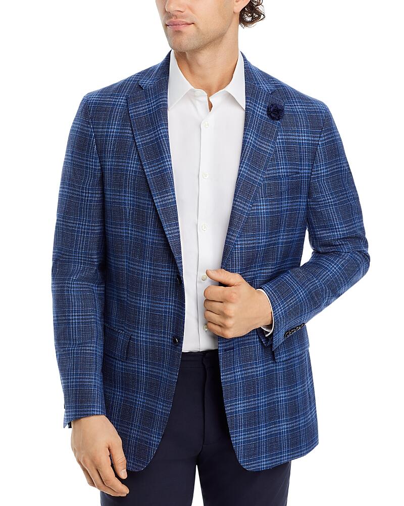 Hart Schaffner Marx New York Plaid Regular Fit Sport Coat Cover