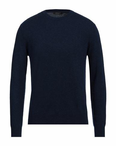 Aragona Man Sweater Navy blue Wool Cover