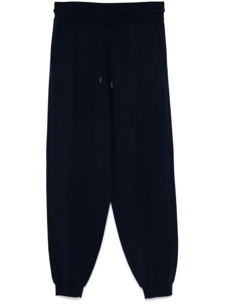 Eric Bompard monogram track pants - Blue Cover