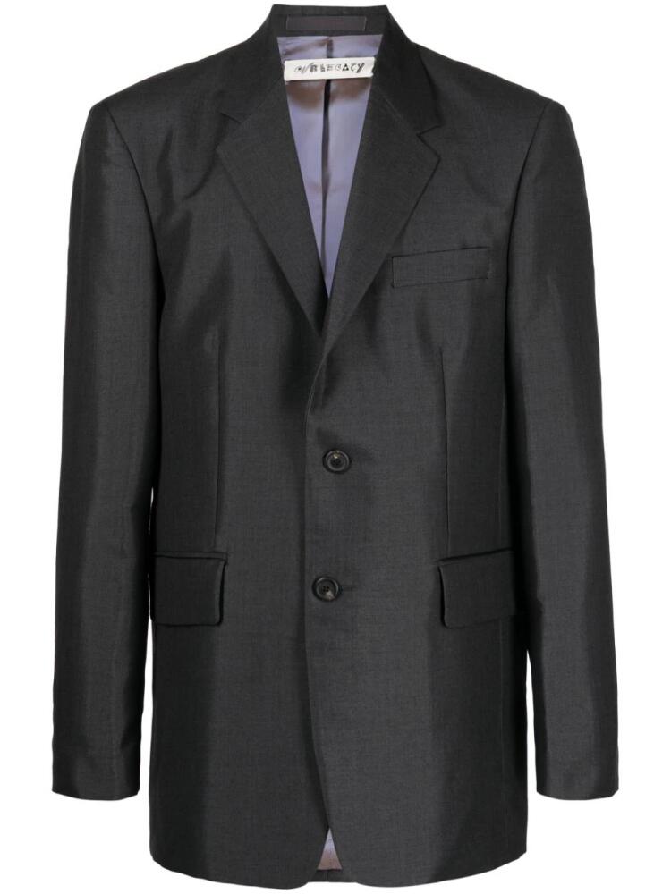 OUR LEGACY tailored single-breasted blazer - Grey Cover