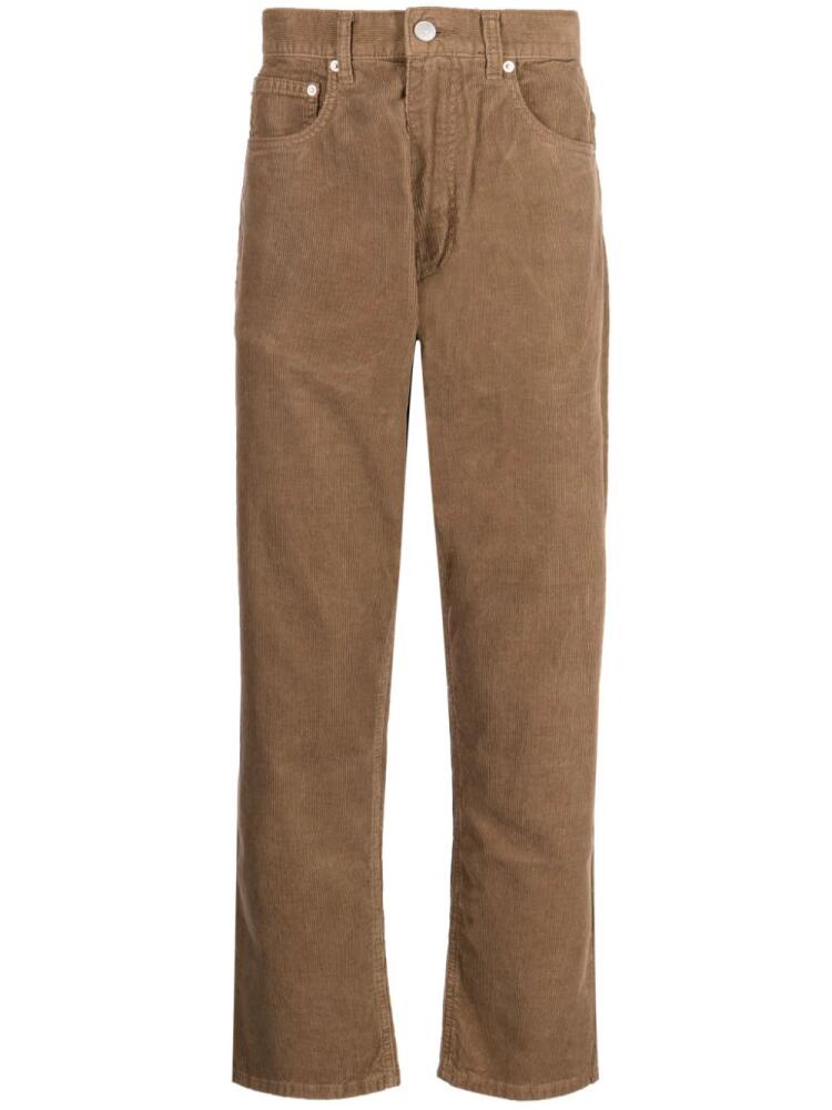 CHOCOOLATE straight-leg corduroy trousers - Brown Cover