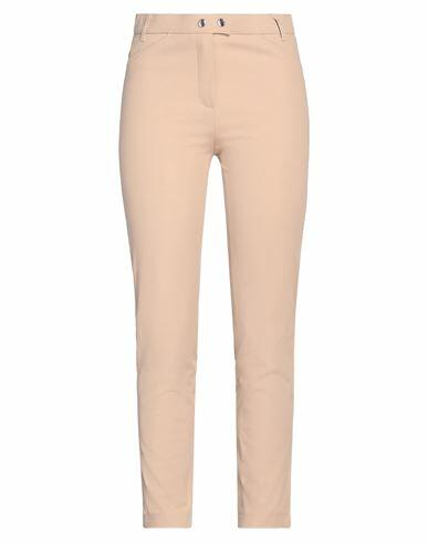 Seductive Woman Pants Sand Cotton, Elastane Cover