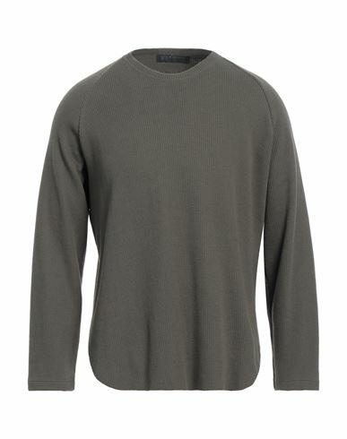 Harris Wharf London Man Sweater Military green Cotton, Elastane Cover