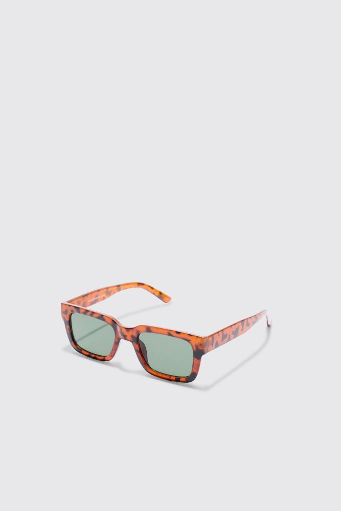 boohoo Mens Tortoise Shell Sunglasses In Brown Cover