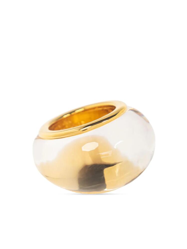 Saint Laurent sculpted ring - Gold Cover