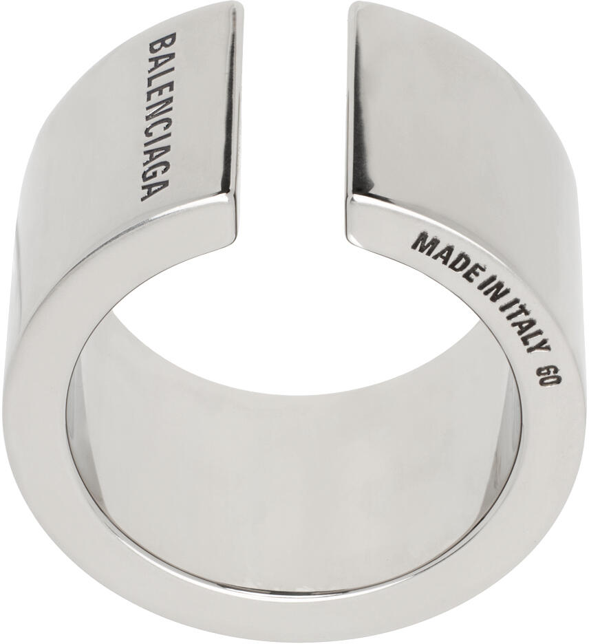 Balenciaga Silver Garage Ring Cover