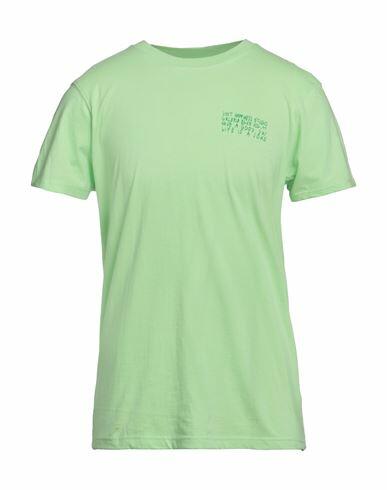 Eleven Paris Man T-shirt Light green Cotton Cover