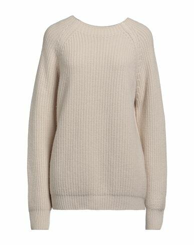 N. o.w. Andrea Rosati Cashmere Woman Sweater Cream Cashmere, Viscose, Wool, Polyamide Cover