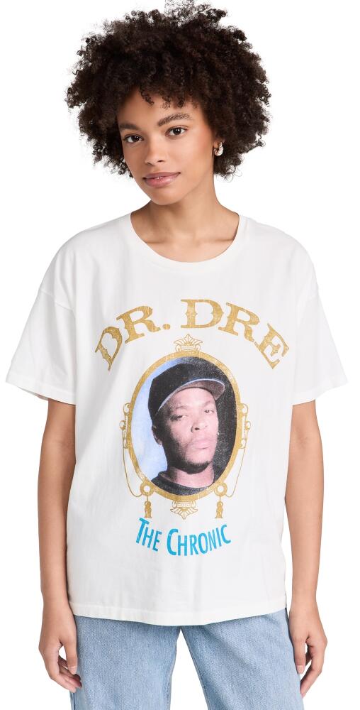 Daydreamer Dr. Dre The Chronic Merch Tee Vintage White Cover