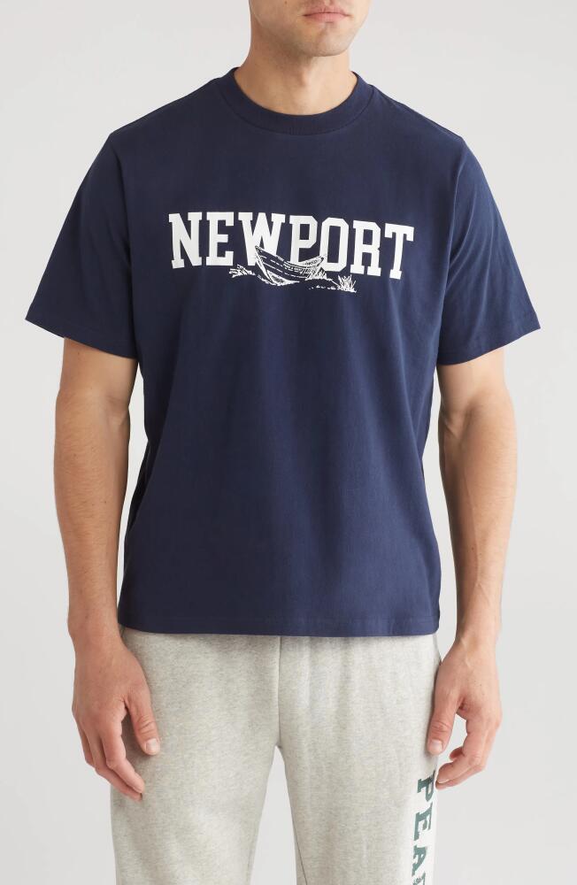 Museum of Peace & Quiet Newport Graphic T-Shirt in Navy Cover